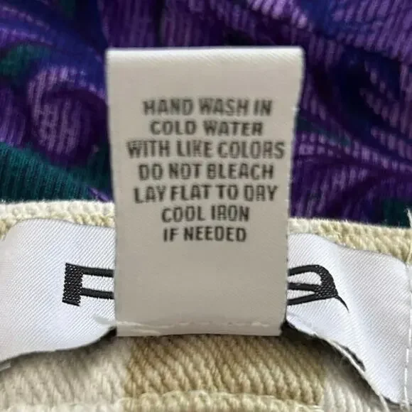 RSQ Checkered Mini Skirt Y2K Grunge Skater Brown White Women 26 - Picture 4 of 5